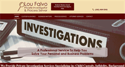 Desktop Screenshot of falvoagency.com